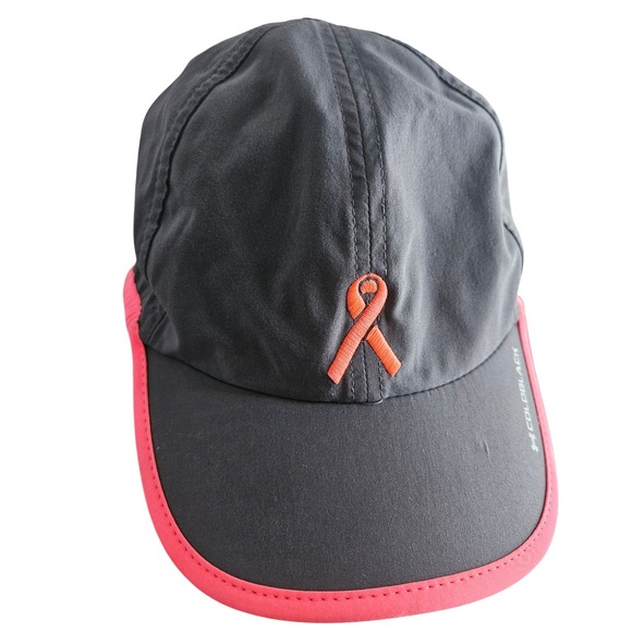 Under Armour Accessories - Under Armour Coldblack Running Cap Pink Breast Cancer Awareness Ribbon Gray Pink
